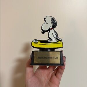 Snoopy vintage trophy Peanuts